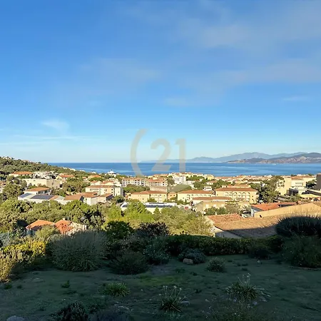 Vue - T2 Sur Les Hauteurs De L'ile-rousse